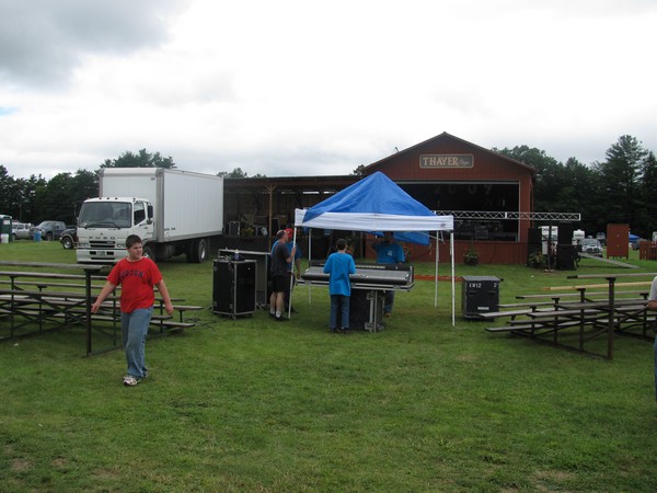 setting up with Marathon Sound