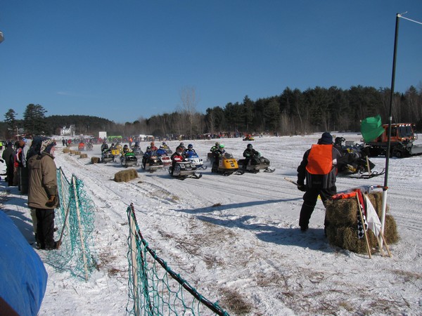 2010 Lisbon Stump Jumpers Vintage Snowmobile Race