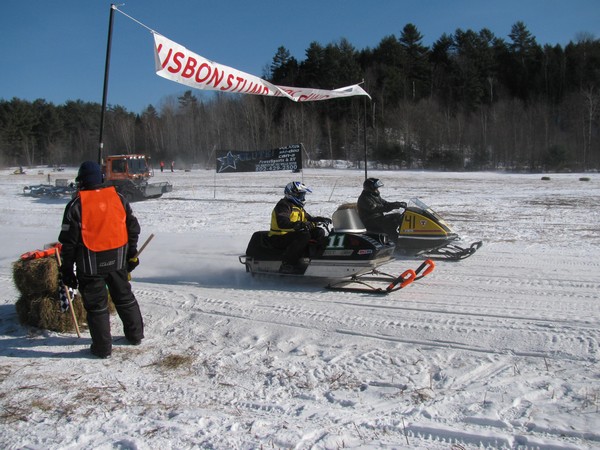 2010 Lisbon Stump Jumpers Vintage Snowmobile Race