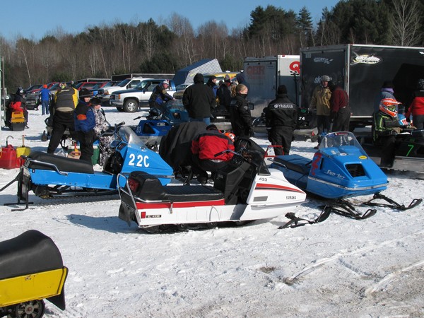 2010 Lisbon Stump Jumpers Vintage Snowmobile Race