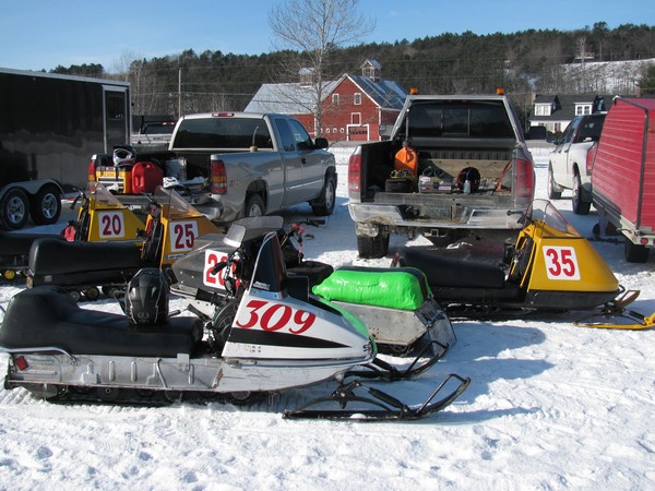 2010 Lisbon Stump Jumpers Vintage Snowmobile Race