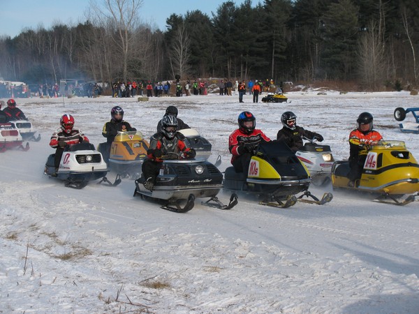 2010 Lisbon Stump Jumpers Vintage Snowmobile Race