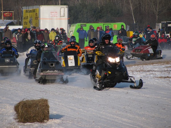 2010 Lisbon Stump Jumpers Vintage Snowmobile Race