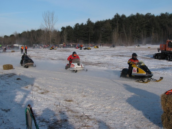 2010 Lisbon Stump Jumpers Vintage Snowmobile Race