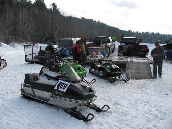 2011 Lisbon Stump Jumpers Vintage Snowmobile Race