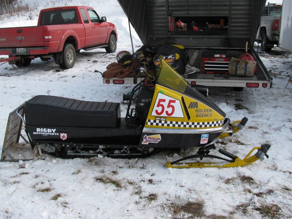 2011 Lisbon Stump Jumpers Vintage Snowmobile Race